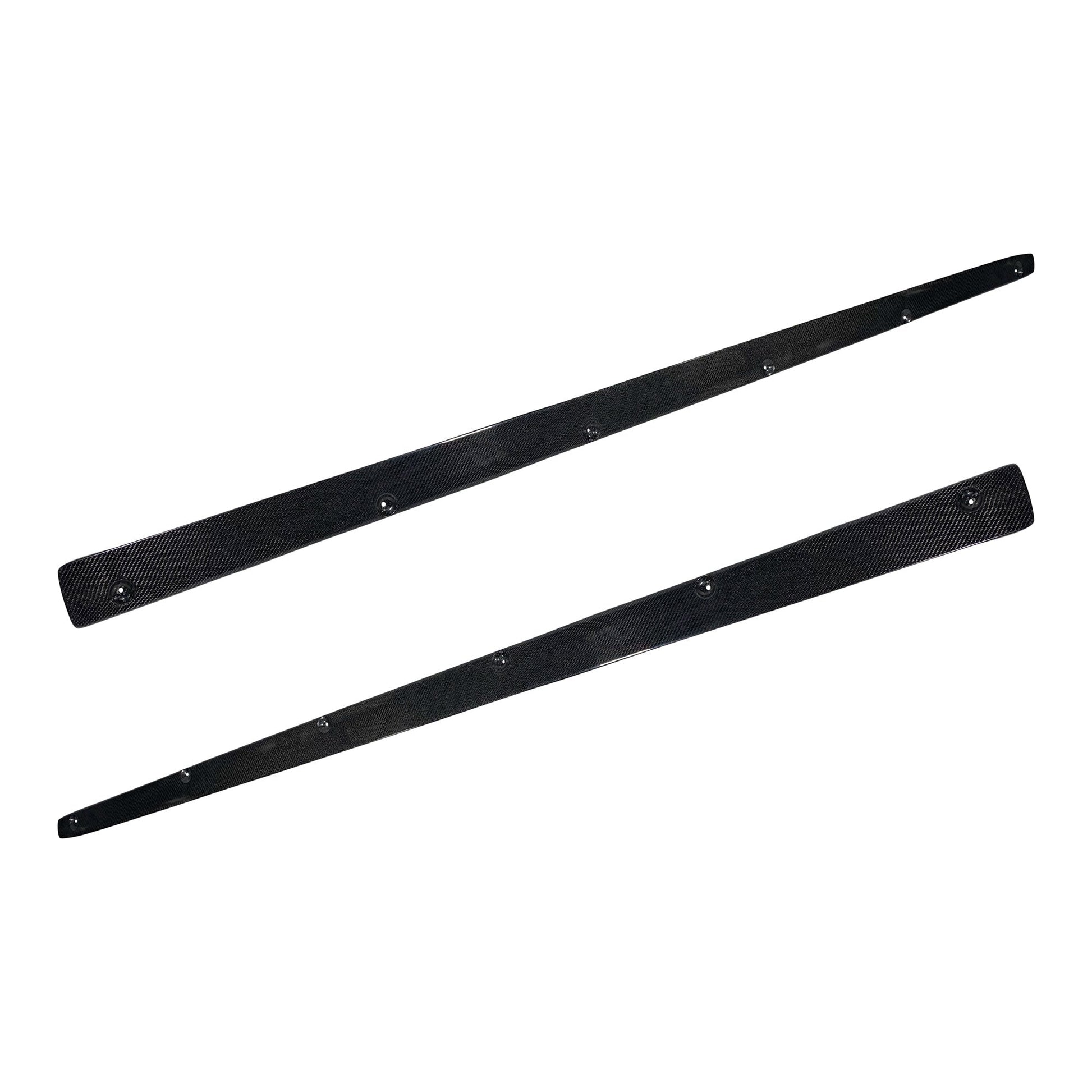 MS Designed F32 Carbon Fiber Side Skirt Extensions-Exterior-Silicon Valley Bimmer