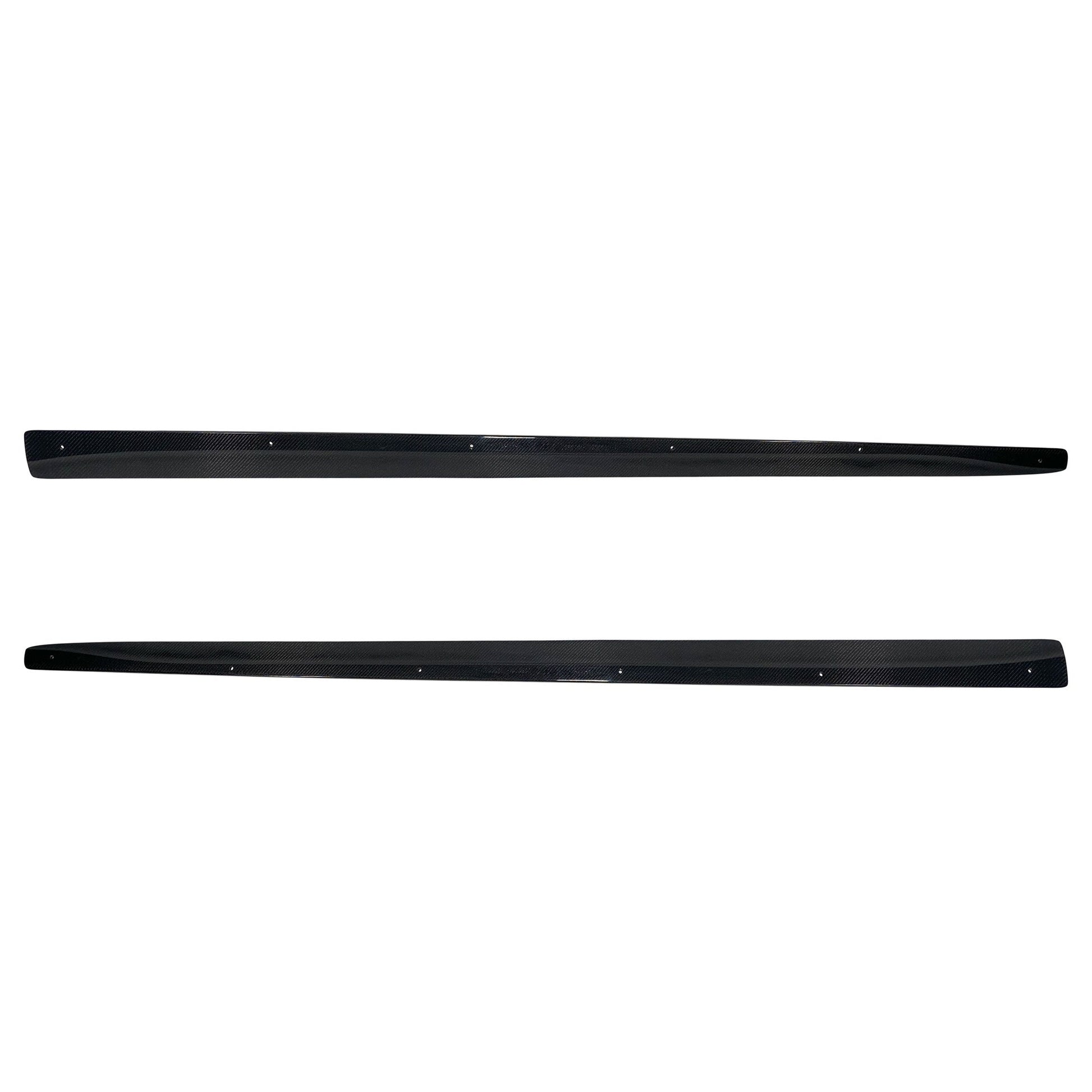 MS Designed F32 Carbon Fiber Side Skirt Extensions-Exterior-Silicon Valley Bimmer