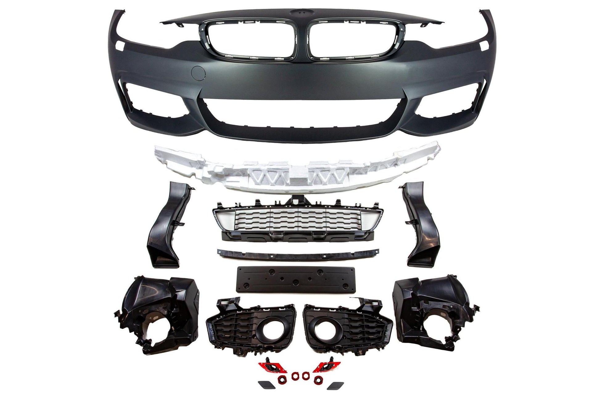 MS Designed F32 Fog Front Bumper-Exterior-Silicon Valley Bimmer