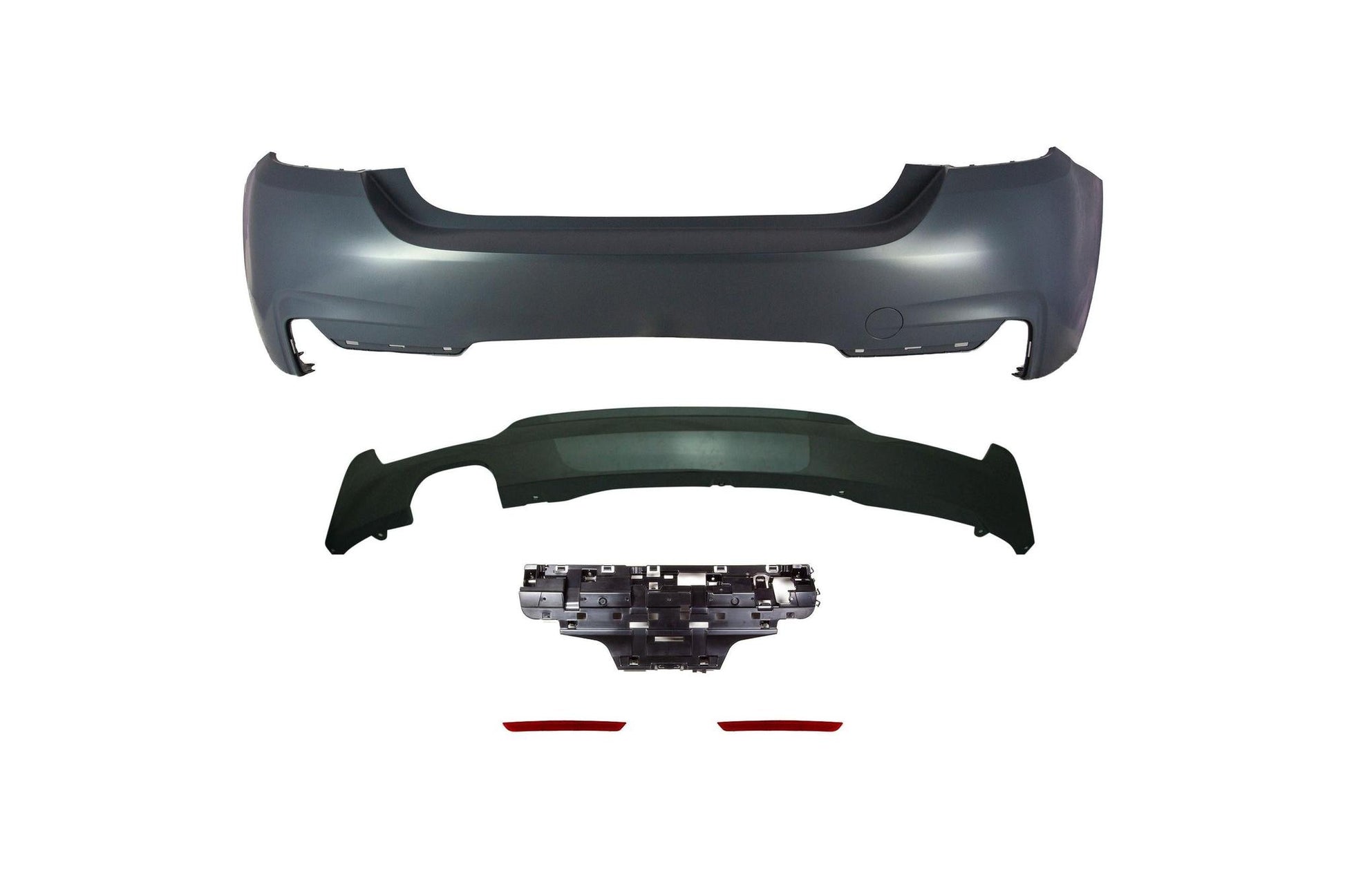 MS Designed F32 Rear Bumper-Exterior-Silicon Valley Bimmer