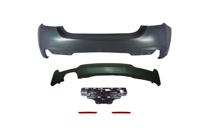 MS Designed F32 Rear Bumper-Exterior-Silicon Valley Bimmer