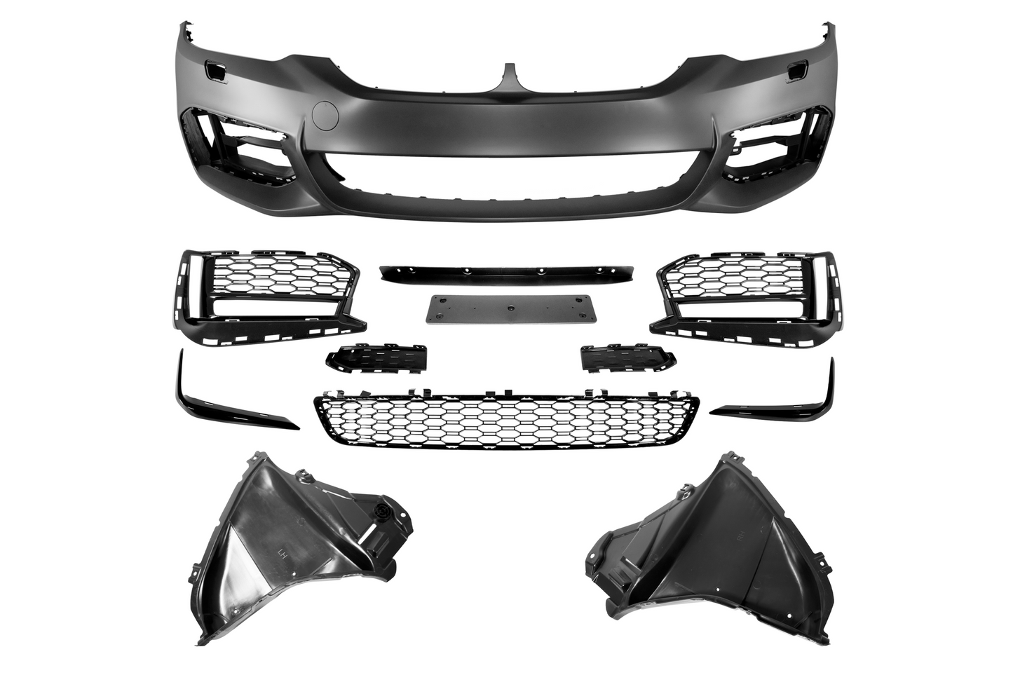 MS Designed G30 Front Bumper-Exterior-Silicon Valley Bimmer