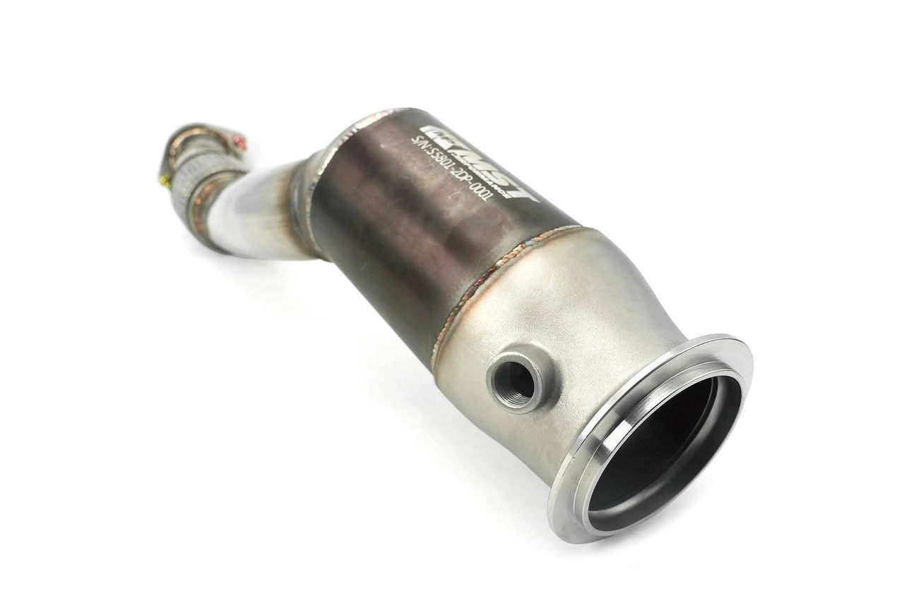 MST 2021+ G80 M3/G82 M4 Competition S58 Catted Downpipe - BW-S5801DP-Exhaust-Silicon Valley Bimmer