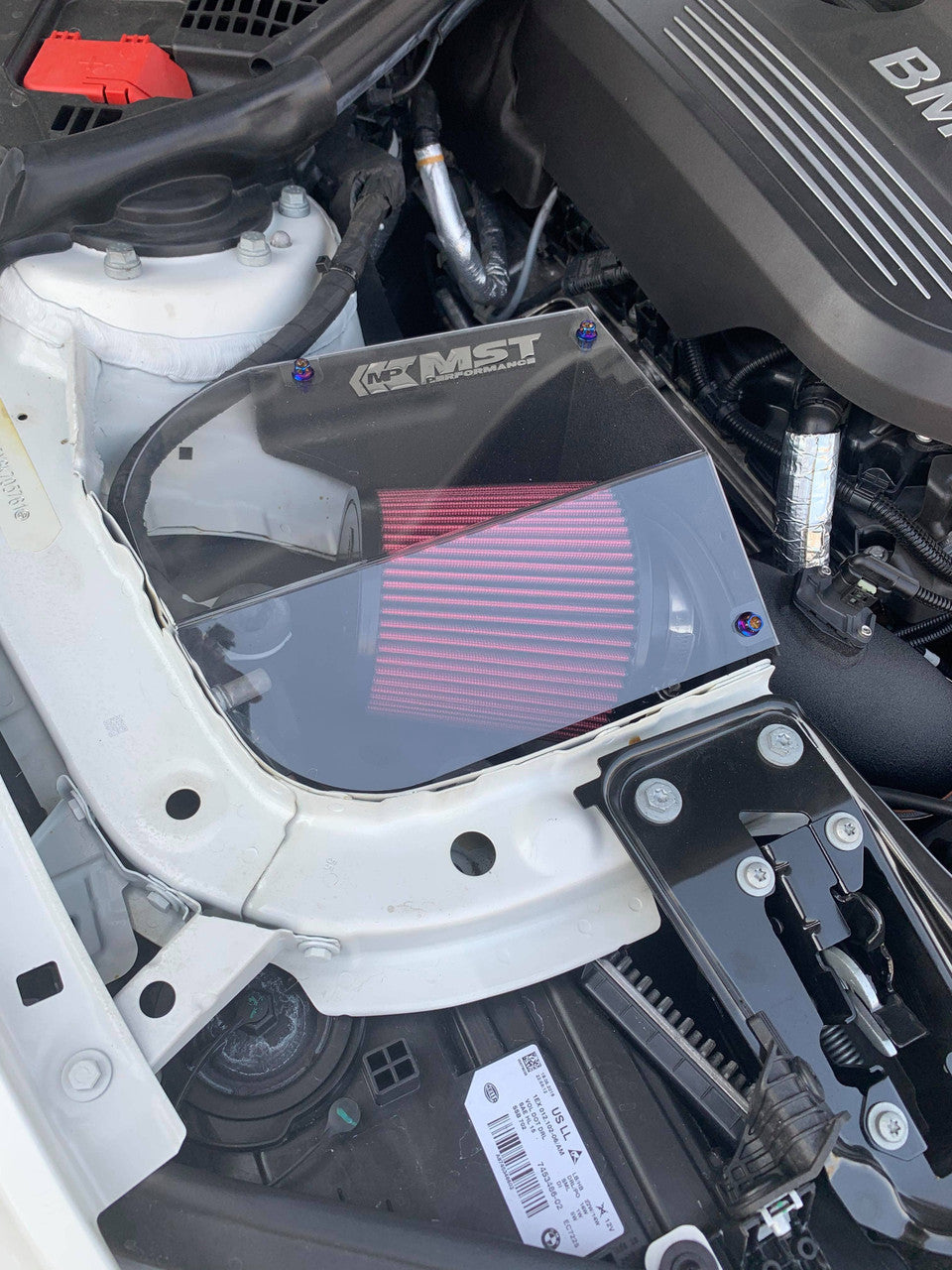 MST Clear Heat Shield Cover-Performance-Silicon Valley Bimmer