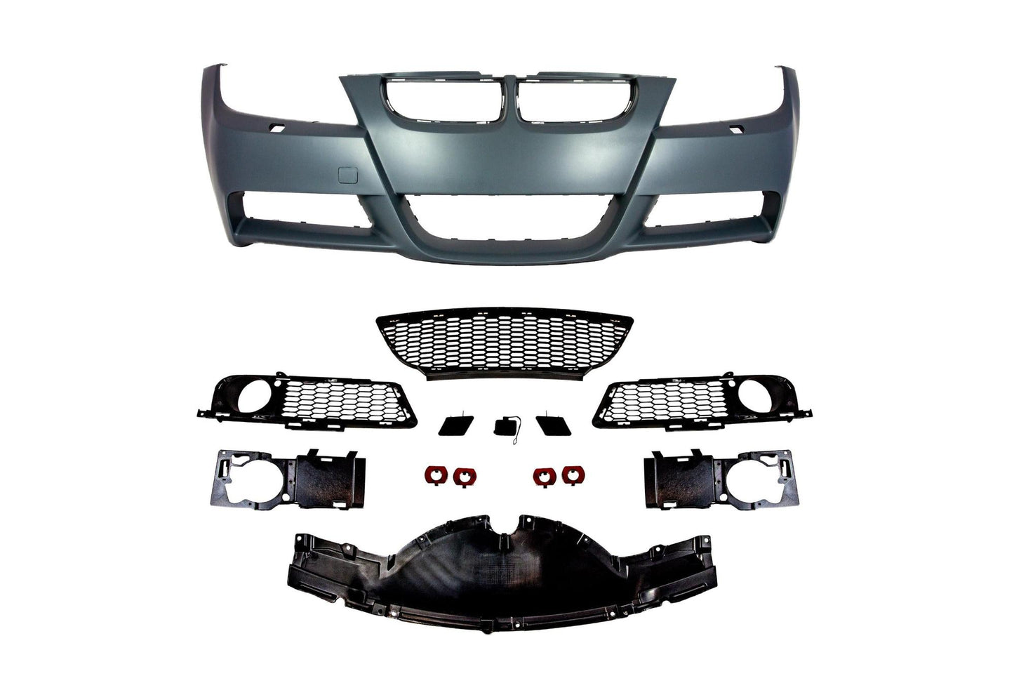 MT Designed E90 Pre LCI Front Bumper-Exterior-Silicon Valley Bimmer