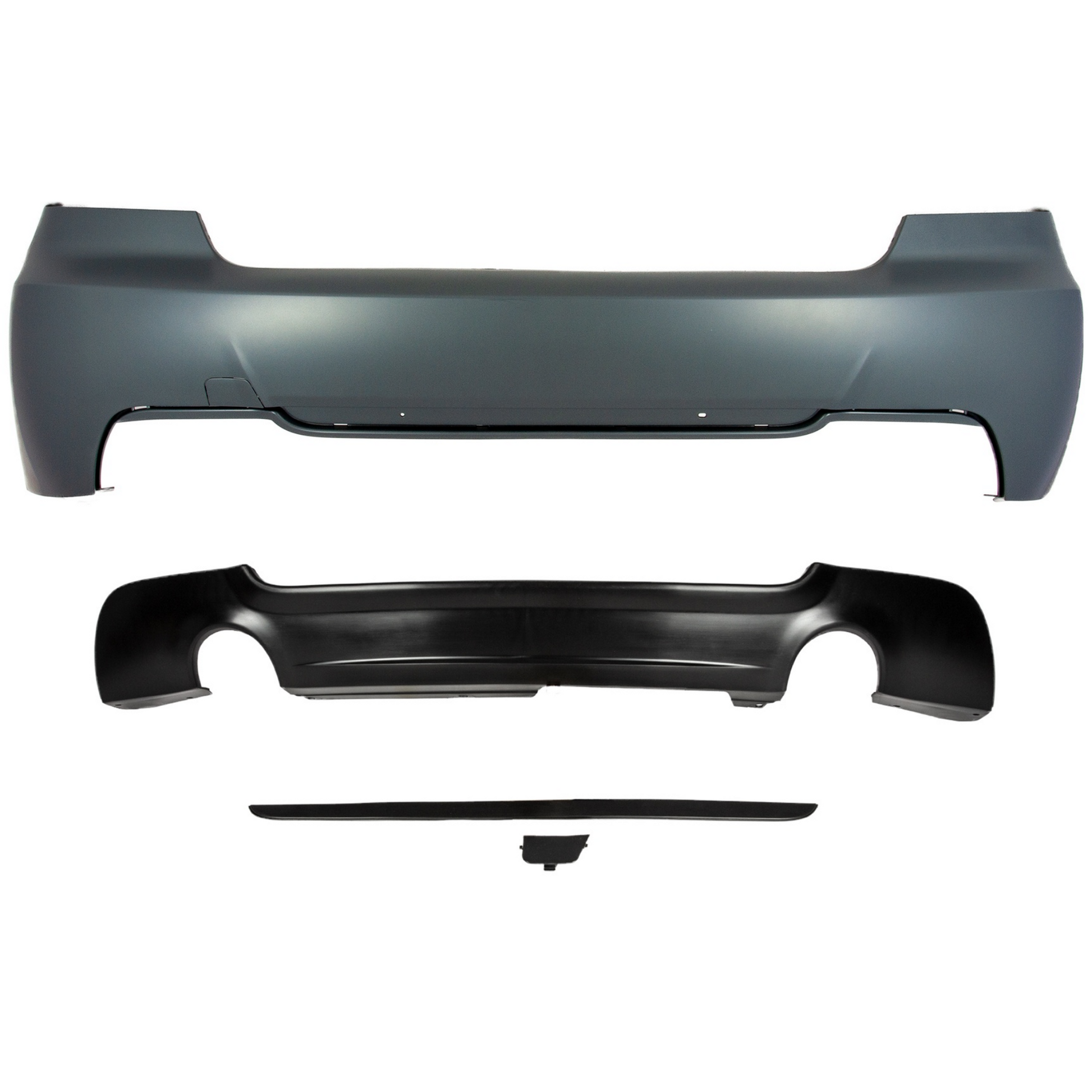MT Designed E91 Rear Bumper-Exterior-Silicon Valley Bimmer