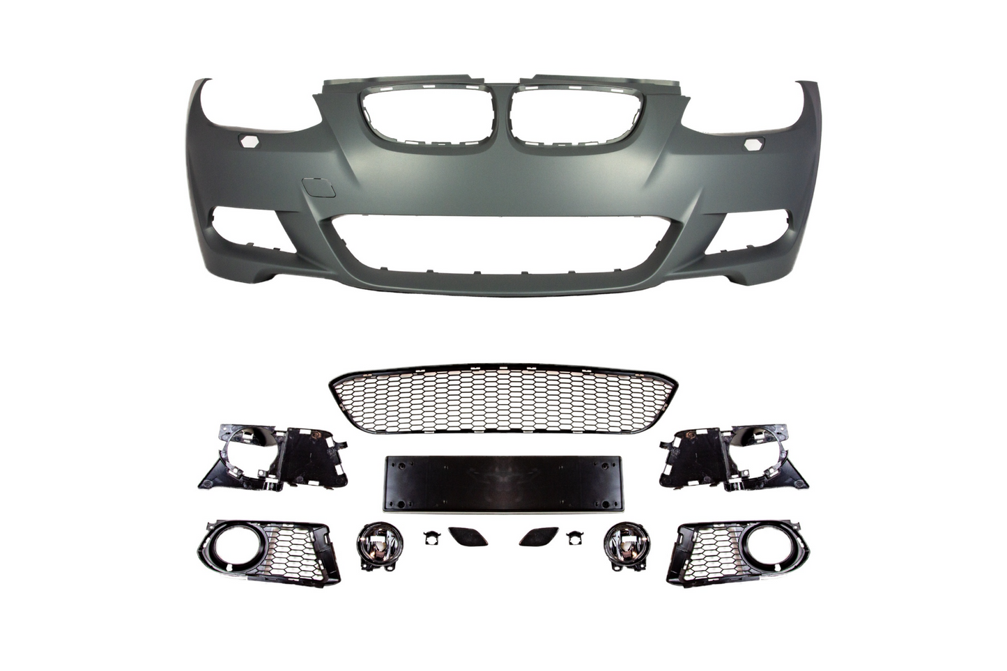 MT Designed E92 Pre LCI Front Bumper-Exterior-Silicon Valley Bimmer