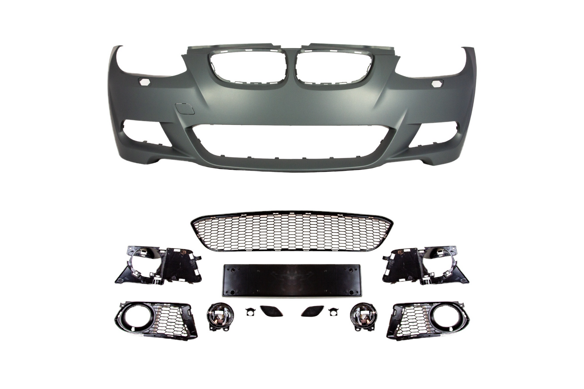 MT Designed E92 Pre LCI Front Bumper-Exterior-Silicon Valley Bimmer