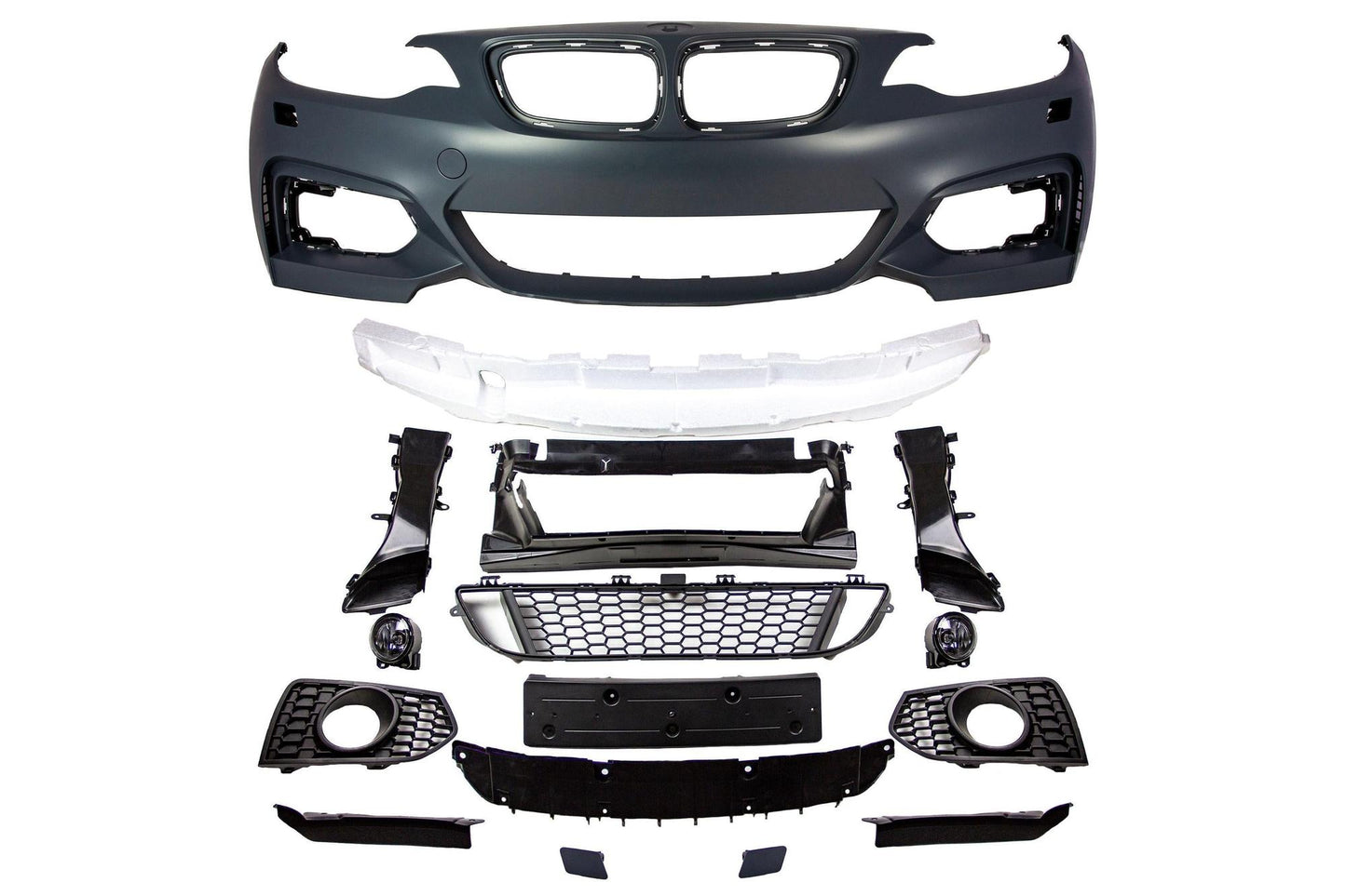 MTech Designed F22 Fog Front Bumper-Exterior-Silicon Valley Bimmer
