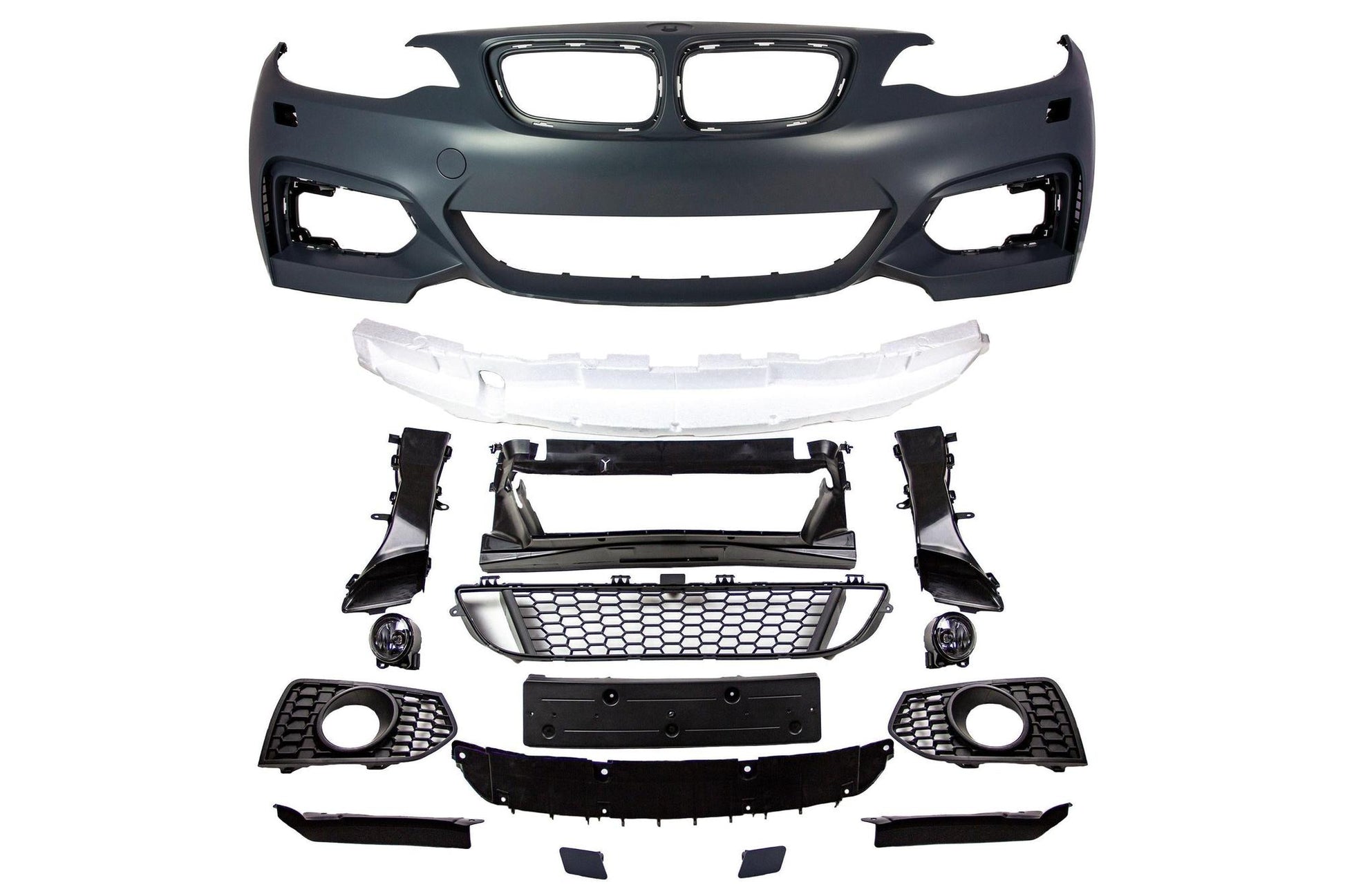 MTech Designed F22 Fog Front Bumper-Exterior-Silicon Valley Bimmer