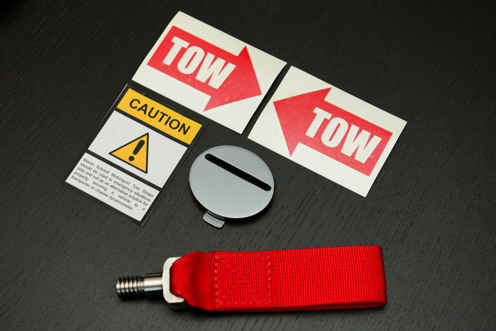 Macht Schnell E9X M3 Motorsport Tow Strap-Exterior-Silicon Valley Bimmer