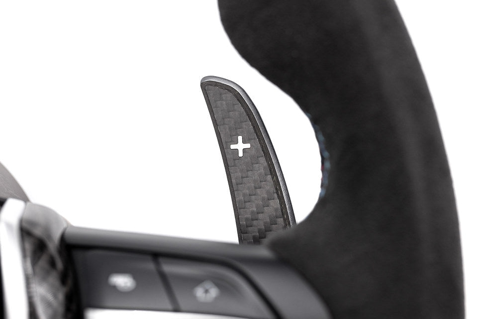MadTrace BMW F-Chassis Clubsport Magnetic Shift Paddle Set - Carbon V2-Interior-Silicon Valley Bimmer
