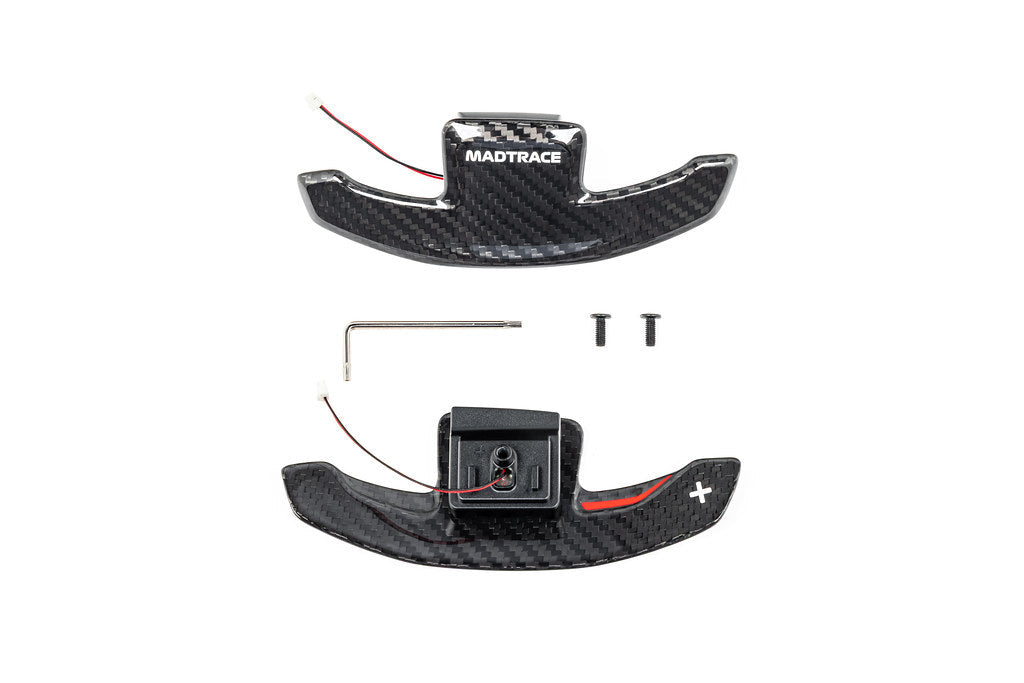 MadTrace BMW G9X M5 / G60 5-Series Magnetic Shift Paddle Set - Carbon-Interior-Silicon Valley Bimmer
