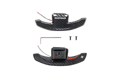 MadTrace BMW G9X M5 / G60 5-Series Magnetic Shift Paddle Set - Carbon-Interior-Silicon Valley Bimmer