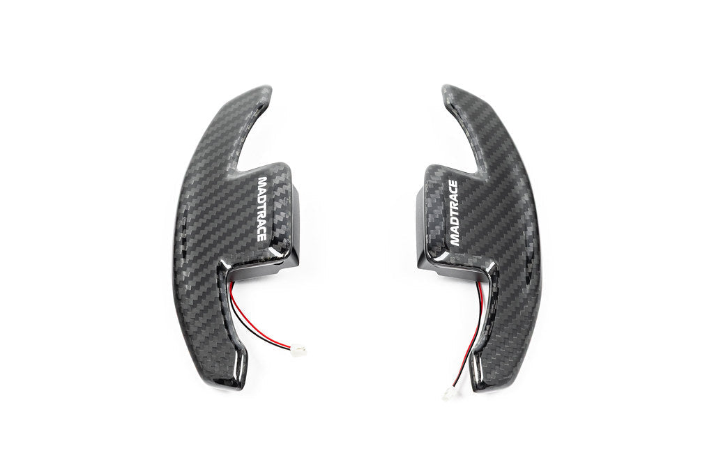 MadTrace BMW G9X M5 / G60 5-Series Magnetic Shift Paddle Set - Carbon-Interior-Silicon Valley Bimmer