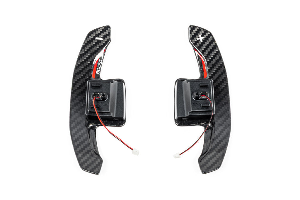 MadTrace BMW G9X M5 / G60 5-Series Magnetic Shift Paddle Set - Carbon-Interior-Silicon Valley Bimmer