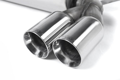 Milltek 2.37" Rear Silencer with Quad 80mm Special Style Tips for BMW E46 M3 2001-2007-Exhaust-Silicon Valley Bimmer