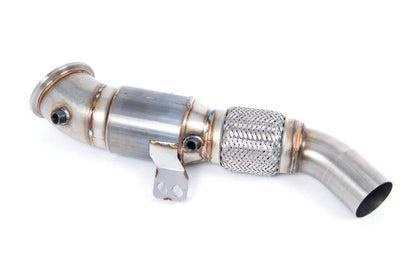 Milltek 4.5" Downpipe with 90mm Flex & 100 CPSI Race Cat for BMW 2 Series F22 M240i Coupe 2015-2020-Exhaust-Silicon Valley Bimmer
