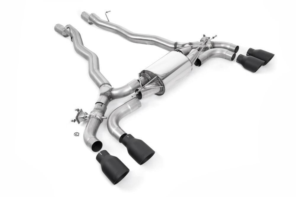 Milltek Axle-Back Exhaust System with GT-100 Tips for BMW F90 M5 / M5 Competition 2019+-Exhaust-Silicon Valley Bimmer