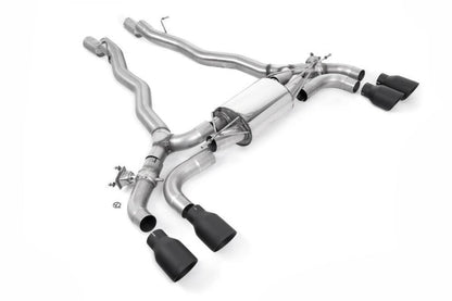 Milltek Axle-Back Exhaust System with GT-100 Tips for BMW F90 M5 / M5 Competition 2019+-Exhaust-Silicon Valley Bimmer