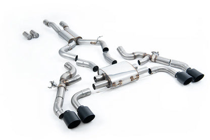 Milltek Axle-Back Exhaust System with GT-115 Tips for BMW G01 X3M / X3M Comp 2022+-Exhaust-Silicon Valley Bimmer