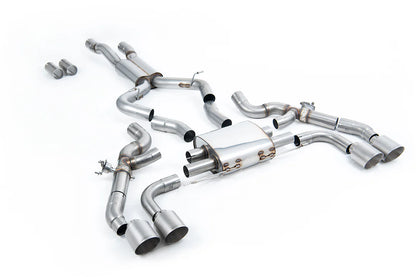 Milltek Axle-Back Exhaust System with GT-115 Tips for BMW G01 X3M / X3M Comp 2022+-Exhaust-Silicon Valley Bimmer