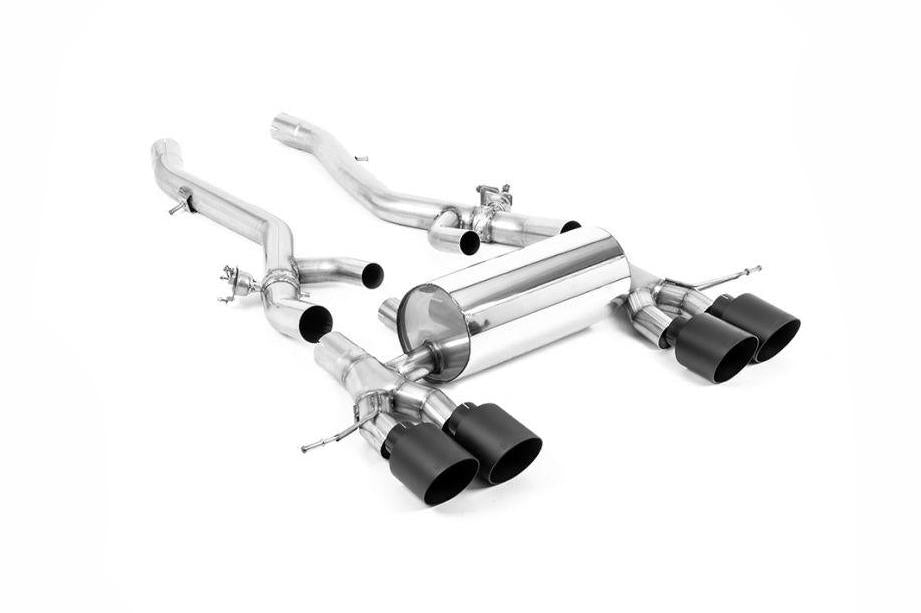 Milltek Axle-Back Exhaust System with GT-115 Tips for BMW G80 M3 & G82 M4 2021+-Exhaust-Silicon Valley Bimmer