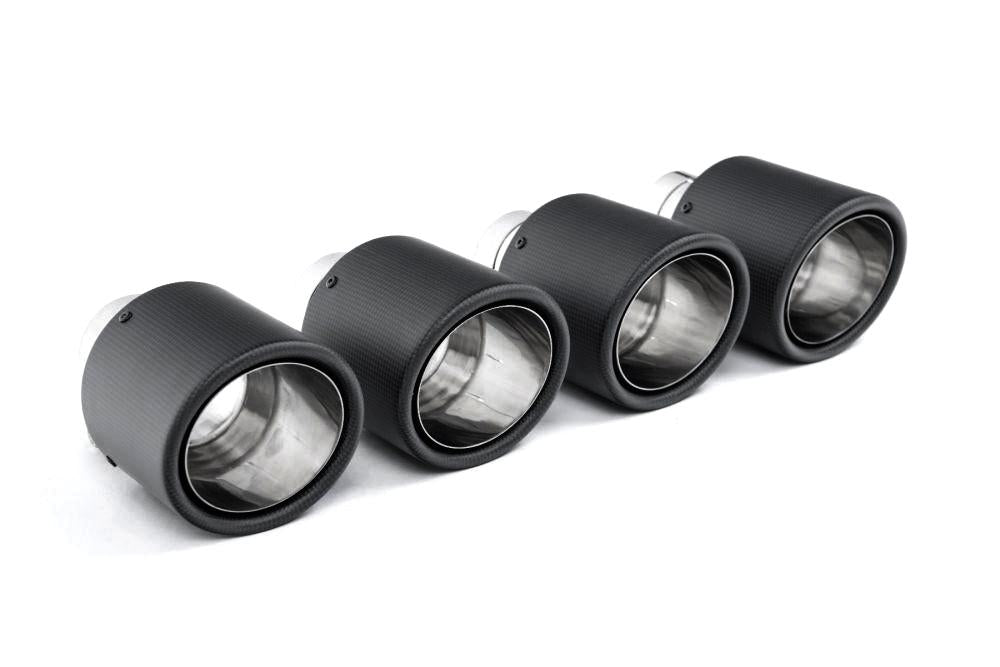 Milltek Axle-Back Exhaust System with Jet Carbon Tips for BMW G01 X3M / X3M Comp 2022+-Exhaust-Silicon Valley Bimmer