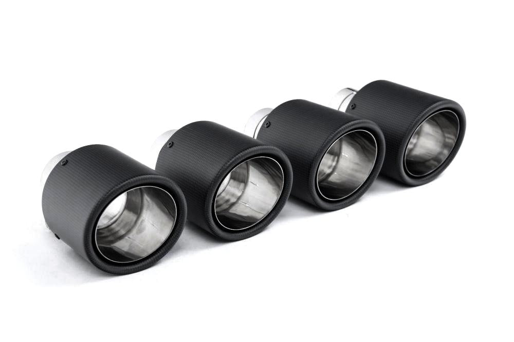 Milltek Axle-Back Exhaust System with Jet Carbon Tips for BMW G80 M3 & G82 M4 2021+-Exhaust-Silicon Valley Bimmer