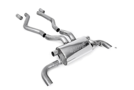Milltek Axle-Back Exhaust System with OE Tips for BMW G20 M340i Sedan 2021+-Exhaust-Silicon Valley Bimmer