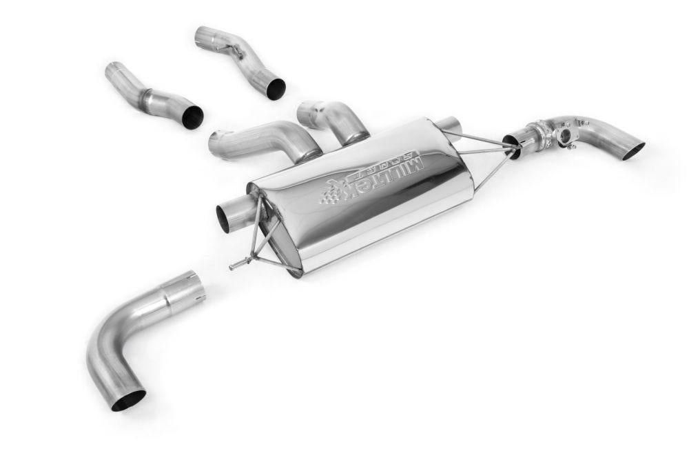 Milltek Axle-Back Exhaust System with OE Tips for BMW G42 M240i Coupe 2022+-Exhaust-Silicon Valley Bimmer