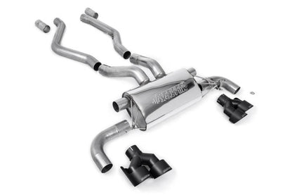 Milltek Axle-Back Exhaust System with Quad GT-100 Tips for BMW G20 M340i Sedan 2021+-Exhaust-Silicon Valley Bimmer