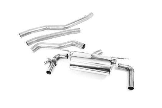 Milltek Cat-Back Exhaust System with Jet-90 Carbon Tips for BMW F31 M340i Touring 2018-2019-Exhaust-Silicon Valley Bimmer
