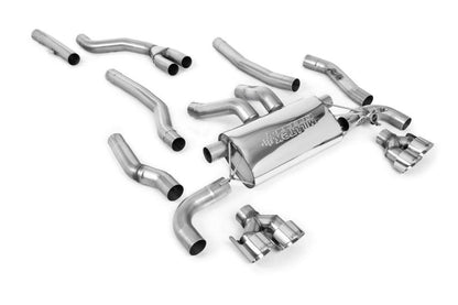 Milltek Cat-Back Exhaust System with Quad GT-100 Tips for BMW G42 M240i Coupe 2022+-Exhaust-Silicon Valley Bimmer