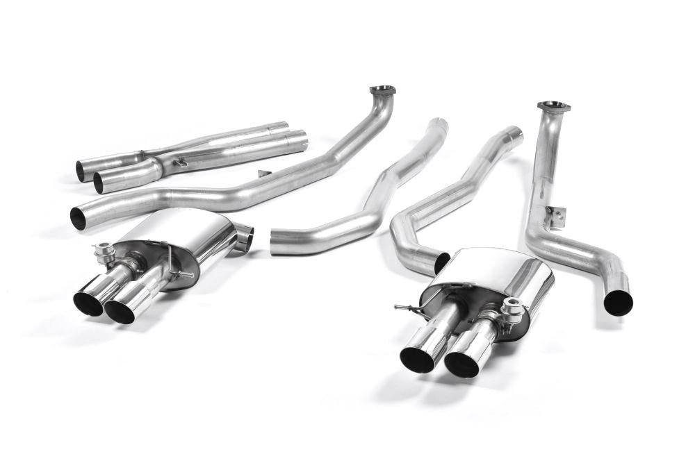 Milltek Cat-Back Exhaust System with Quad GT-90 Tips for BMW F10 M5 Saloon 2011-2016-Exhaust-Silicon Valley Bimmer