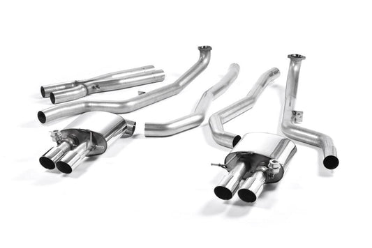 Milltek Cat-Back Exhaust System with Quad GT-90 Tips for BMW F10 M5 Saloon 2011-2016-Exhaust-Silicon Valley Bimmer