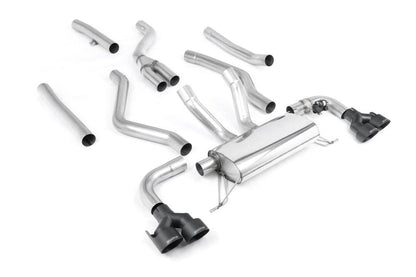 Milltek Cat-Back Exhaust Systems with GT-100 Tips for BMW G20 M340i 2021+-Exhaust-Silicon Valley Bimmer