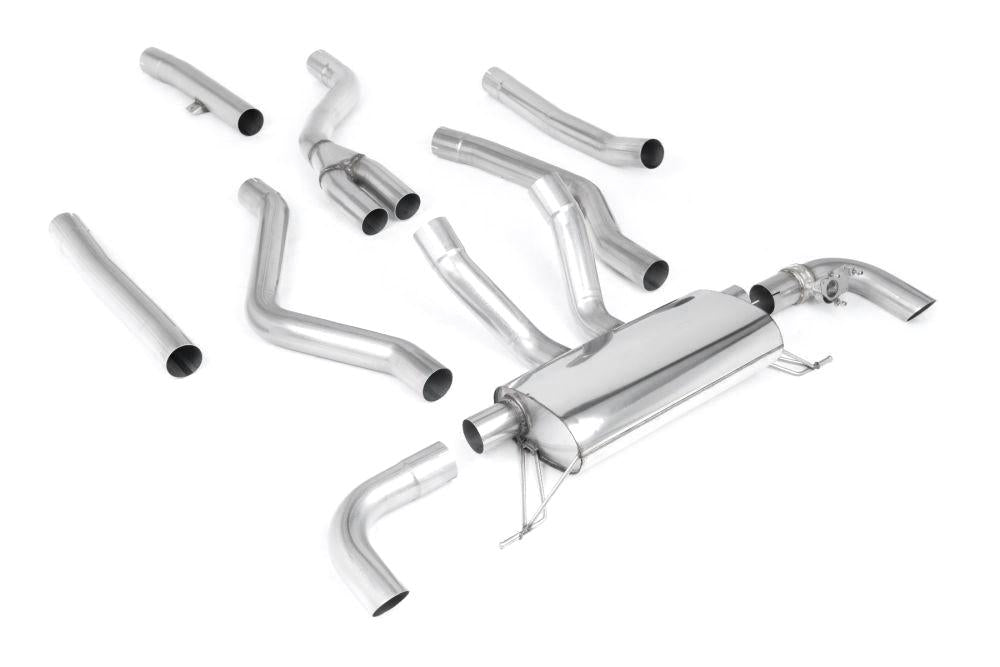 Milltek Cat-Back Exhaust Systems with OE Tips for BMW G20 M340i 2021+-Exhaust-Silicon Valley Bimmer