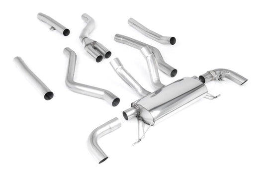 Milltek Cat-Back Exhaust Systems with OE Tips for BMW G20 M340i 2021+-Exhaust-Silicon Valley Bimmer