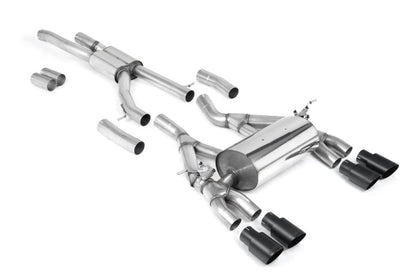 Milltek Cat-Back Race Exhaust Systems with GT-90 Tips for BMW F80 M3 & F82/ F83 M4 2014-2018-Exhaust-Silicon Valley Bimmer