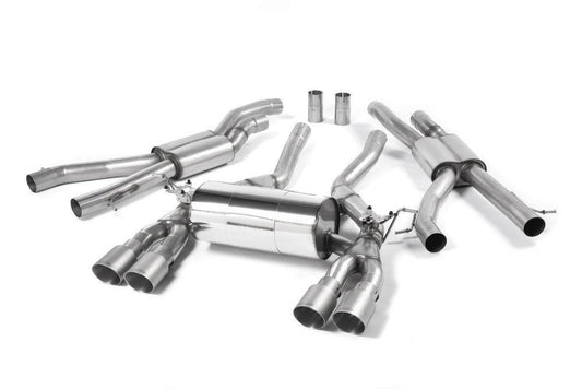Milltek Cat-Back Race Exhaust Systems with GT-90 Tips for BMW F80 M3 & F82/ F83 M4 2014-2018-Exhaust-Silicon Valley Bimmer