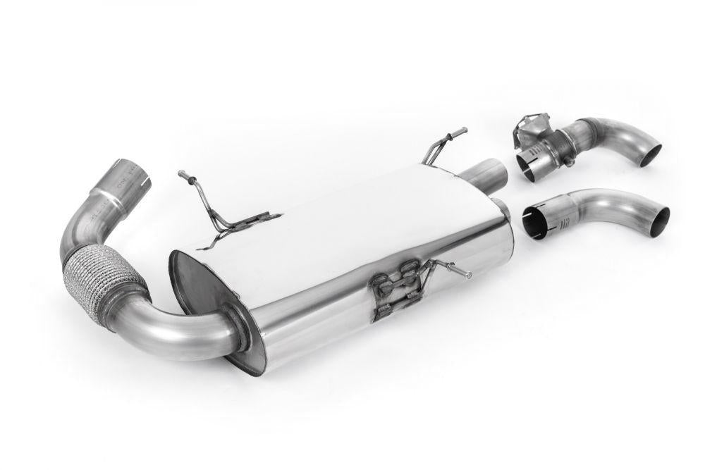 Milltek Cat-Back Valved Exhaust System (Reuses OE Valve Motor) for BMW i8 1.5T Hybrid 2014-2020-Exhaust-Silicon Valley Bimmer