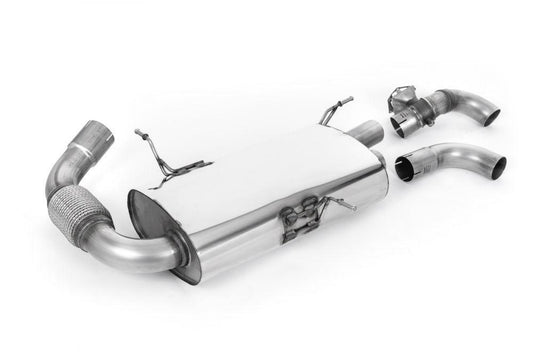 Milltek Cat-Back Valved Exhaust System (Reuses OE Valve Motor) for BMW i8 1.5T Hybrid 2014-2020-Exhaust-Silicon Valley Bimmer