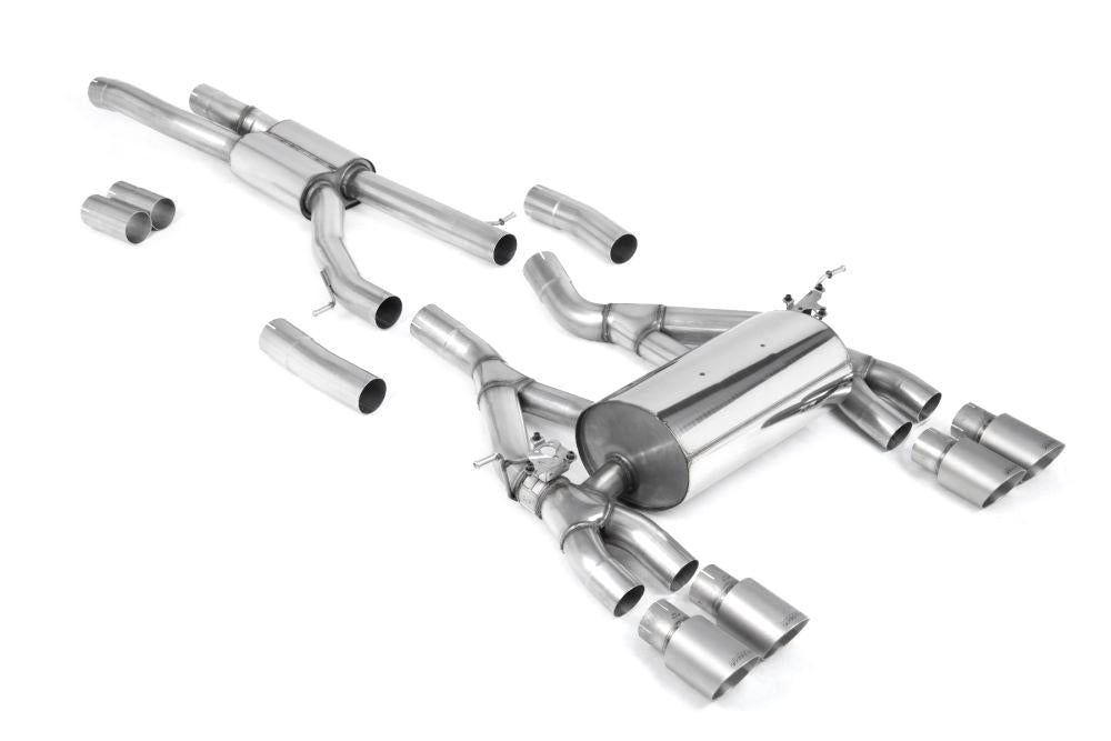 Milltek EC Approved Cat-Back Exhaust Systems with GT-90 Tips for BMW F80 M3 & F82/ F83 M4 2014-2018-Exhaust-Silicon Valley Bimmer