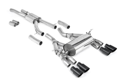 Milltek EC Approved Cat-Back Exhaust Systems with GT-90 Tips for BMW F80 M3 & F82/ F83 M4 2014-2018-Exhaust-Silicon Valley Bimmer