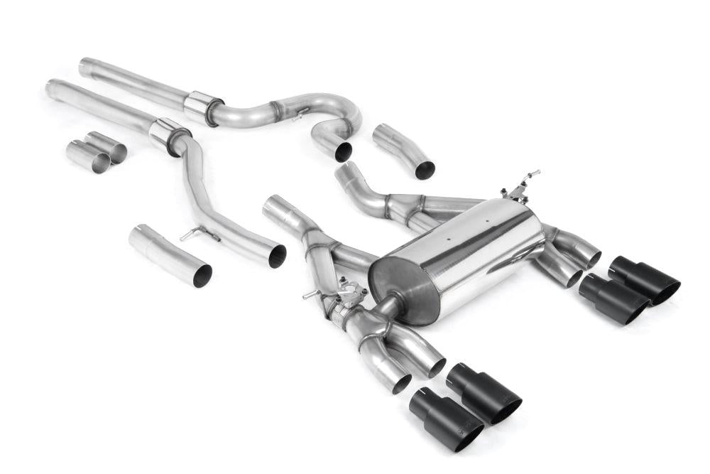 Milltek Equal Length (Loudest) Cat-Back Exhaust System with GT-90 Tips for BMW F80 M3 & F82/ F83 M4 2014-2018-Exhaust-Silicon Valley Bimmer