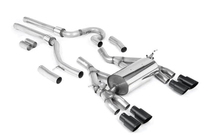 Milltek Equal Length (Loudest) Cat-Back Exhaust System with GT-90 Tips for BMW F80 M3 & F82/ F83 M4 2014-2018-Exhaust-Silicon Valley Bimmer