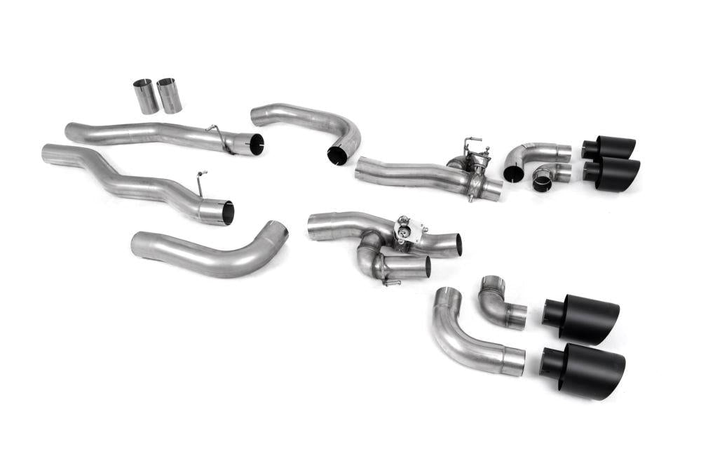 Milltek GPF/OPF Cat-Back Exhaust System with Rear Silencer Bypass & GT-115 Tips for BMW F91/F92/F93 M8 & M8 Competition 2020+-Exhaust-Silicon Valley Bimmer
