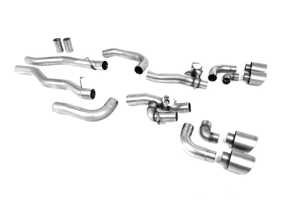 Milltek GPF/OPF Cat-Back Exhaust System with Rear Silencer Bypass & GT-115 Tips for BMW F91/F92/F93 M8 & M8 Competition 2020+-Exhaust-Silicon Valley Bimmer