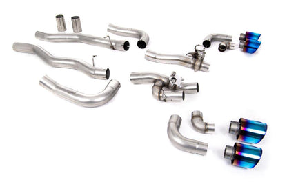 Milltek GPF/OPF Cat-Back Exhaust System with Rear Silencer Bypass & GT-115 Tips for BMW F91/F92/F93 M8 & M8 Competition 2020+-Exhaust-Silicon Valley Bimmer
